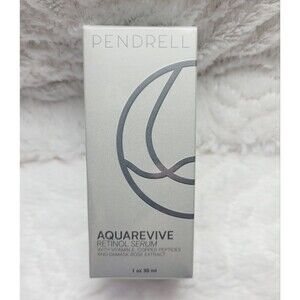 Pendrell Aquaglow Retinol Serum Full Size 1.0 Ounce New in Sealed Box